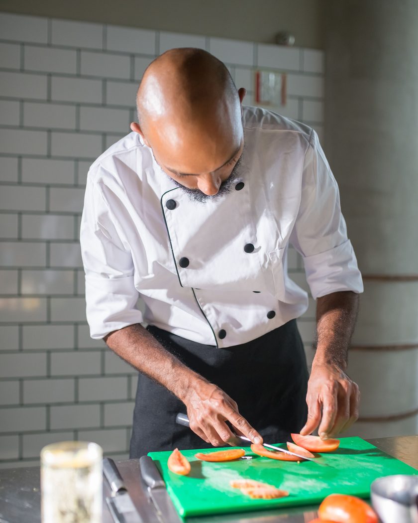 Mitarbeiter in einer Gastronomieküche